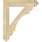 Ekena Millwork Olympic Arts & Crafts Rough Sawn Bracket, Douglas Fir, 4"W x 24"D x 28"H BKT04X24X28OLY03RDF - alternate 3